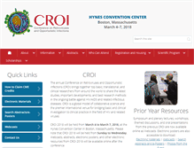 Tablet Screenshot of croiconference.org